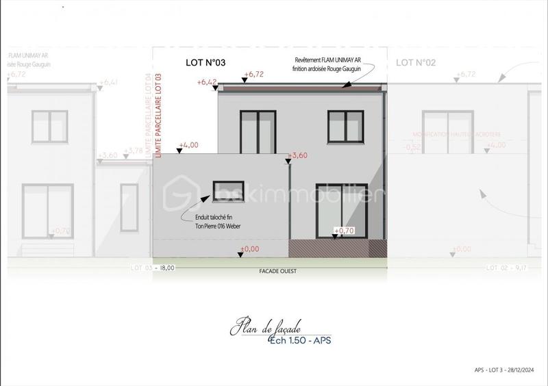 Maison - 81 m² - 3 pièces