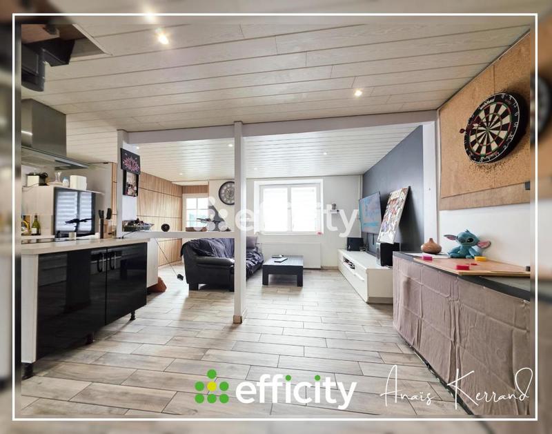 Maison de ville - 69 m² - 3 pièces