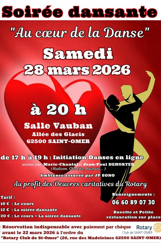 Soirée dansante "Au coeur de la danse"