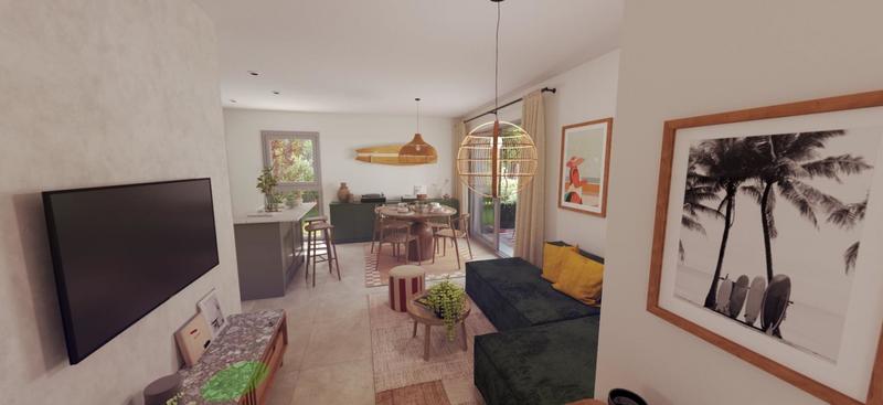 Appartement - 64 m² - 3 pièces