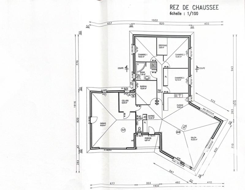 Maison - 140 m² - 5 pièces