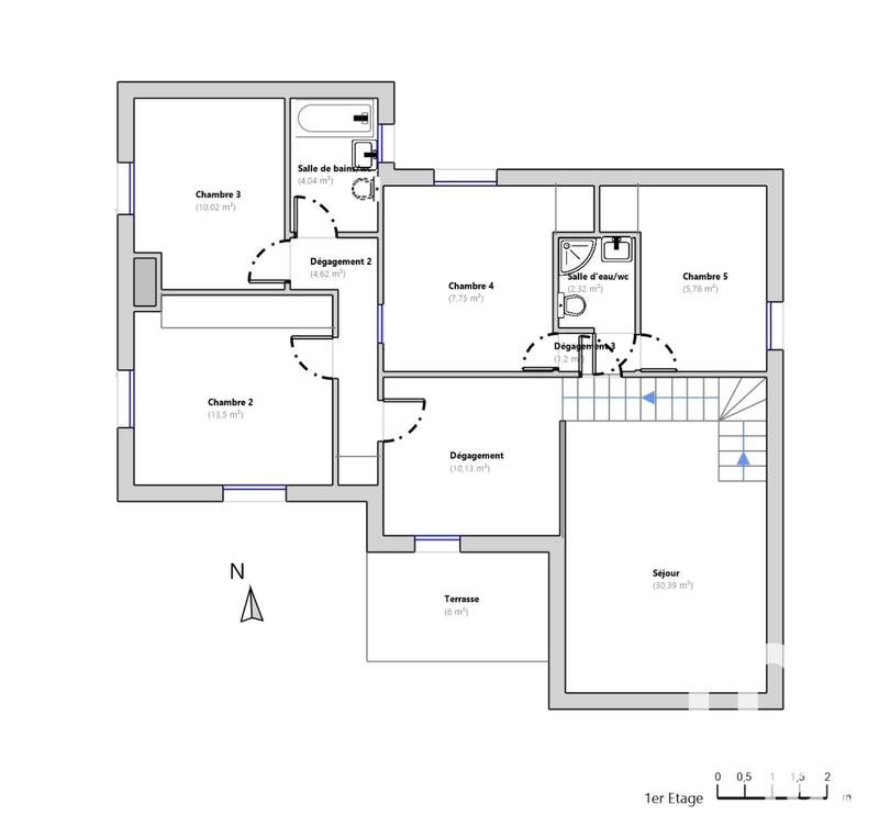Maison - 190 m² - 6 pièces