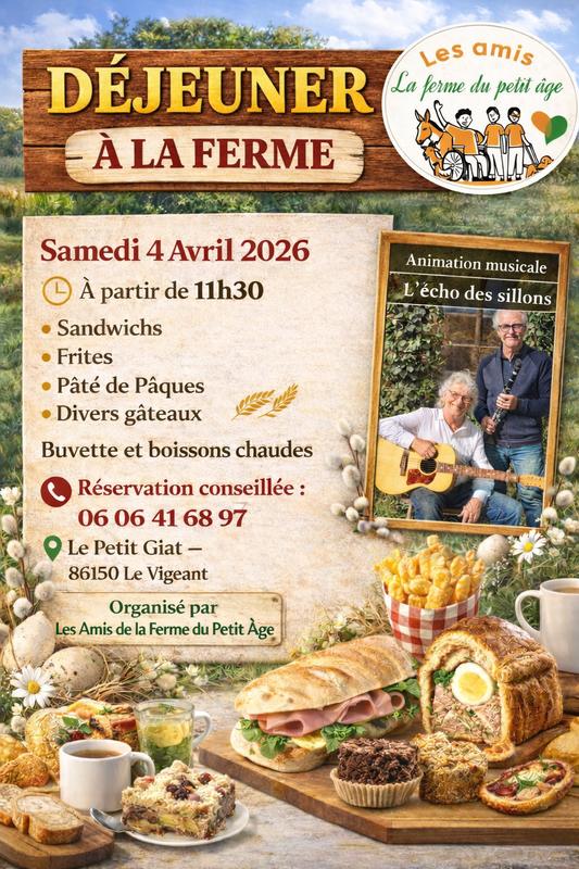 Pâques à la ferme du petit âge