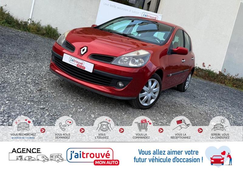 Renault Clio III 1.6 16v 88cv* 145000km*Ct Révision Kit Distribution*Véhicule Sous Garantie*100 Points de Contrôles*CarteGrise Moitié prix (Véhicule plus 10 ans)*Pneus 4 saisons ("M+S")*Climatisation*Fixation Isofix*Autoradio Cd/Mp3 Prise aux/Usb Bluetoot