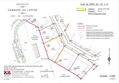 Terrain constructible - 507 m²