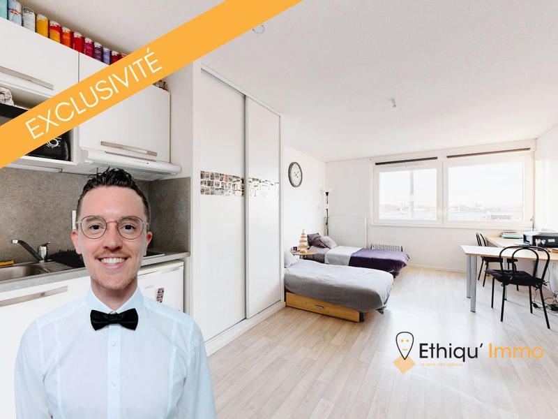 Appartement - 28 m² - 1 pièce