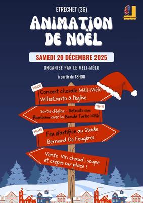 Animation de Noël à Étrechet
