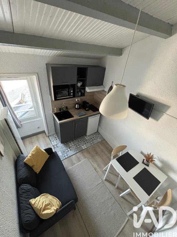 Studio - 15 m² - 1 pièce
