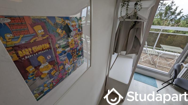 Chambre - 12 m² - 1 pièce