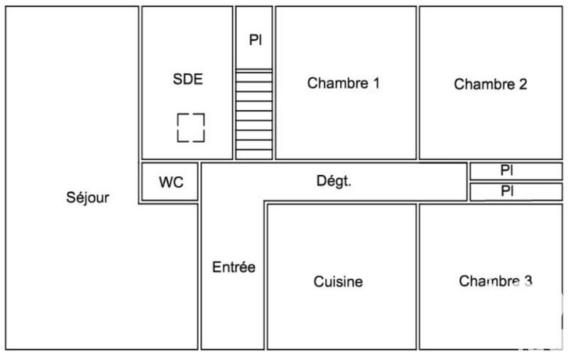 Maison - 80 m² - 4 pièces