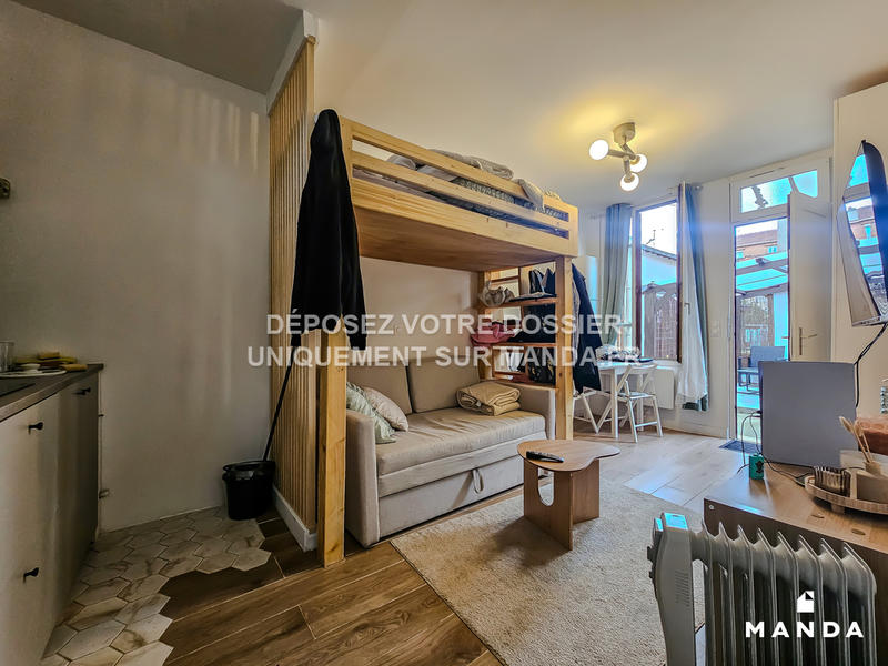 Appartement - 16 m² - 1 pièce