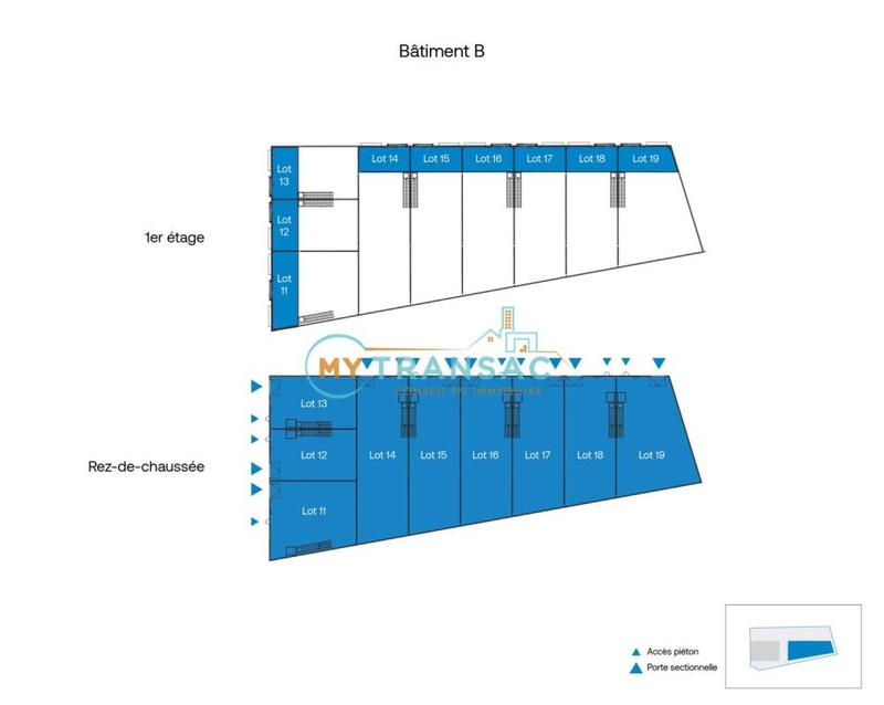 Local d'activité / Entrepôt - 440 m²