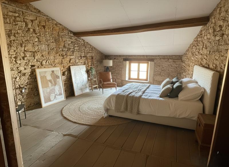 Maison de village - 89 m² - 6 pièces