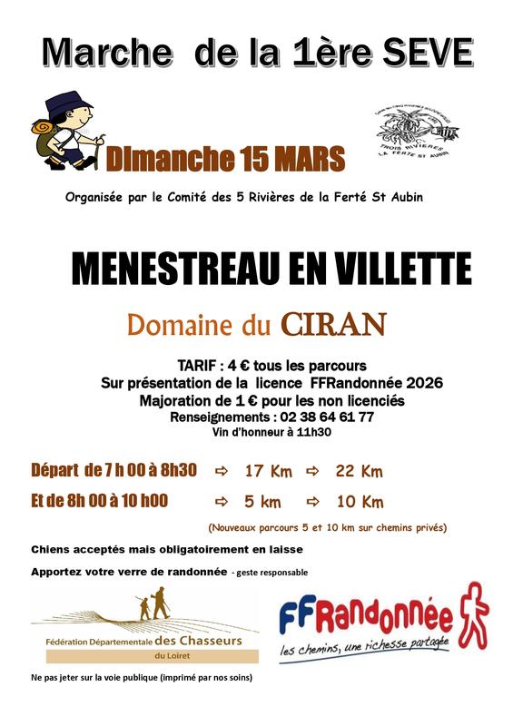 Marche de la 1ère Sève • 34ᵉ édition