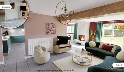 Maison - 125 m² - 6 pièces