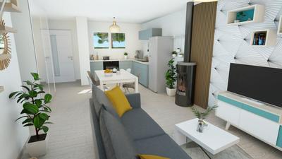 Maison - 85 m² - 4 pièces