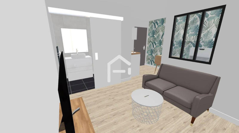 Appartement - 20 m² - 1 pièce