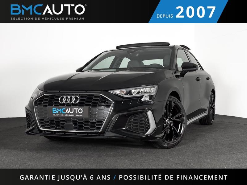 Audi A3 Berline 30 Tdi 116ch s-Line Toit Ouvrant Virtual Cockpit Gps Camera Regul Clim Park Assist