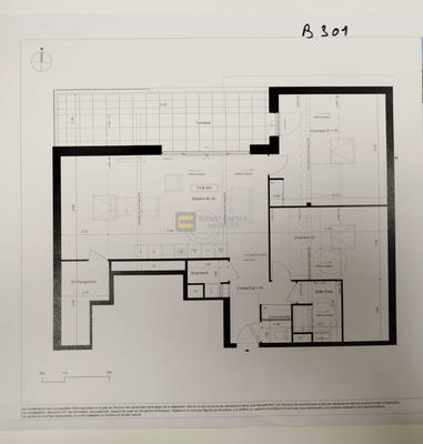 Appartement - 79 m² - 3 pièces