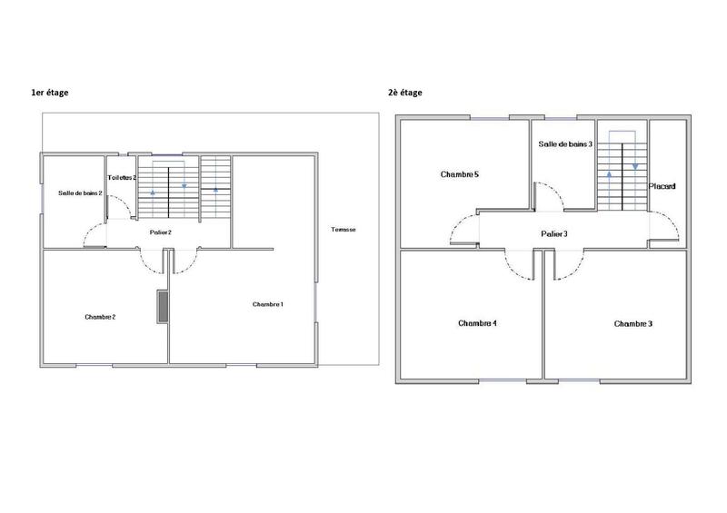 Maison - 200 m² - 8 pièces