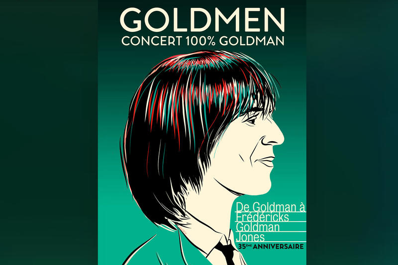 Concert : Goldmen Tribute 100% Goldman à Frédéricks Goldman Jones