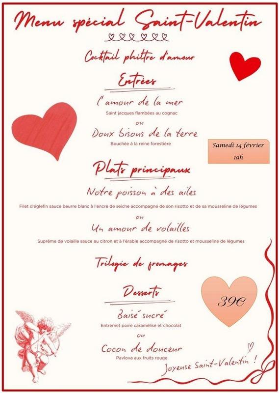 Soirée St Valentin