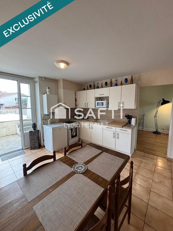 Maison - 55 m² - 3 pièces