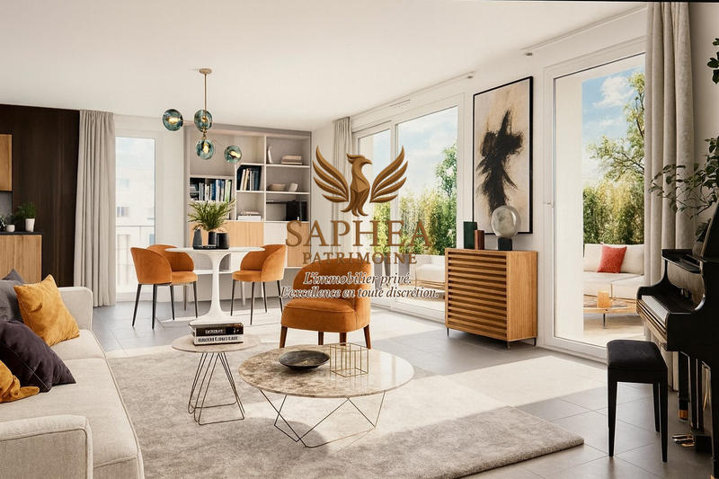 Appartement - 93 m² - 4 pièces