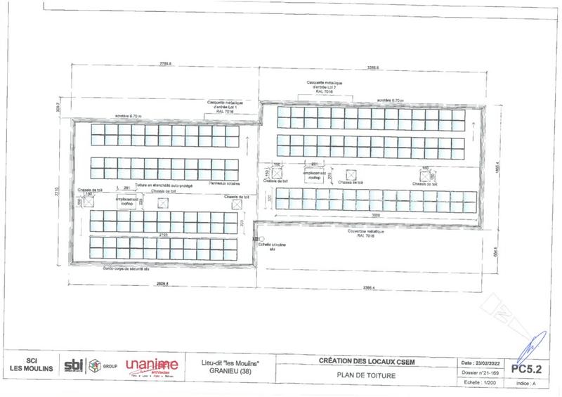 Entrepôt - 1 210 m²