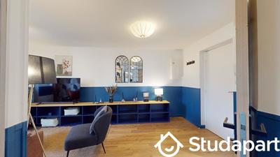 Chambre - 11 m² - 1 pièce