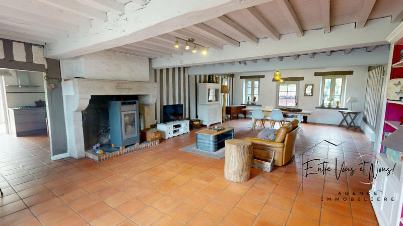 Maison ancienne - 220 m² - 8 pièces