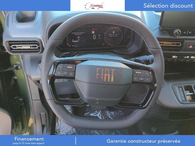 Fiat Doblo Bhdi 130 Eat8 Radar Av+Ar Camera Ar Angle Mort Pk Connect Techno