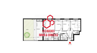 Appartement - 75 m² - 5 pièces