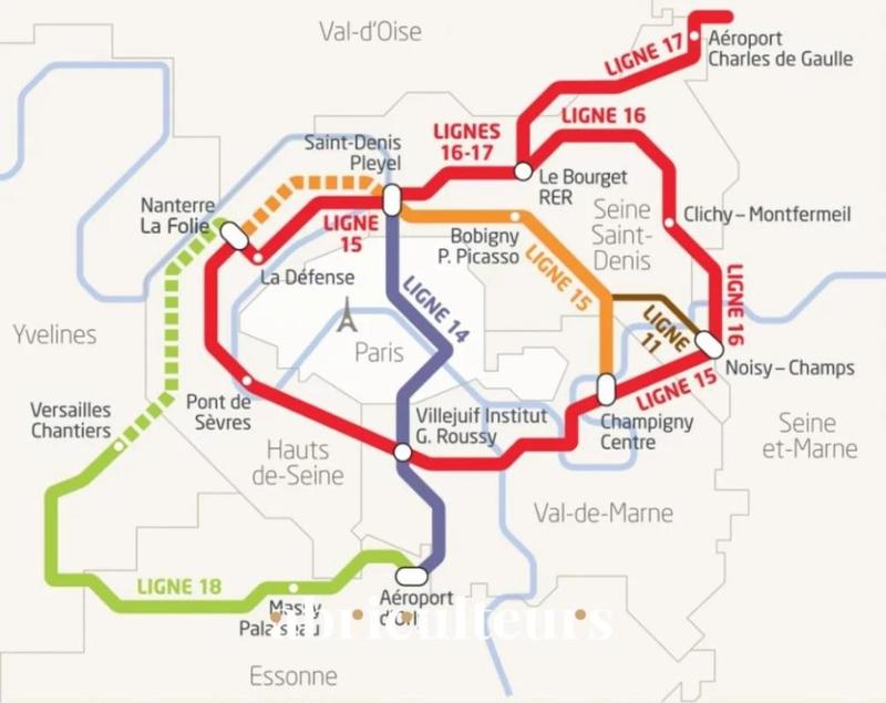 Appartement ancien - 117 m² - 6 pièces