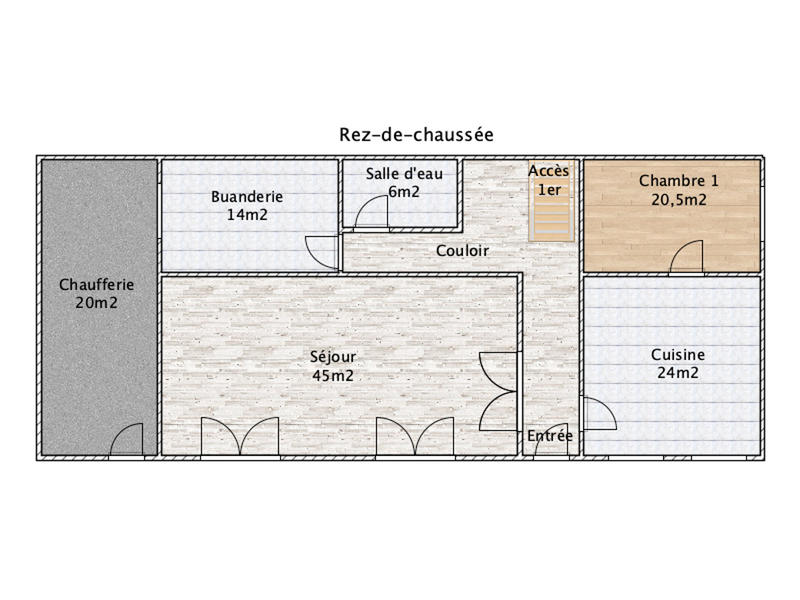 Maison - 185 m² - 7 pièces