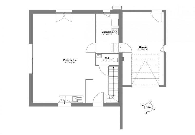 Maison - 107 m² - 5 pièces