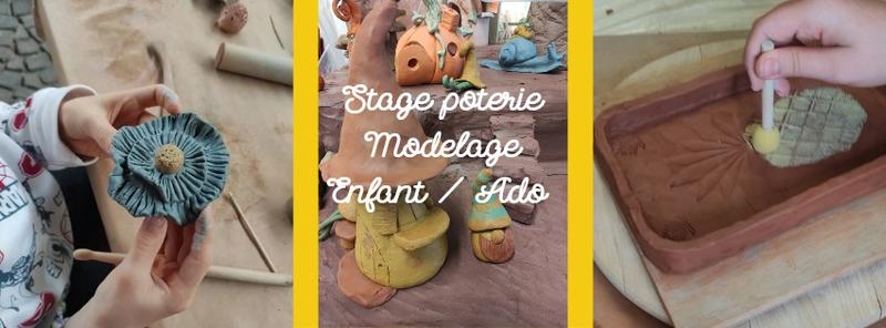 Stage Poterie Enfant et Ados