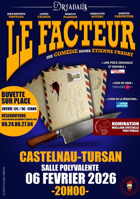 Pièce de théâtre "Le Facteur"