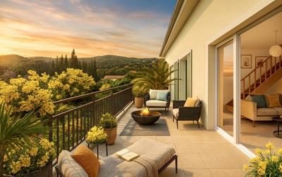 Appartement - 57 m² - 3 pièces