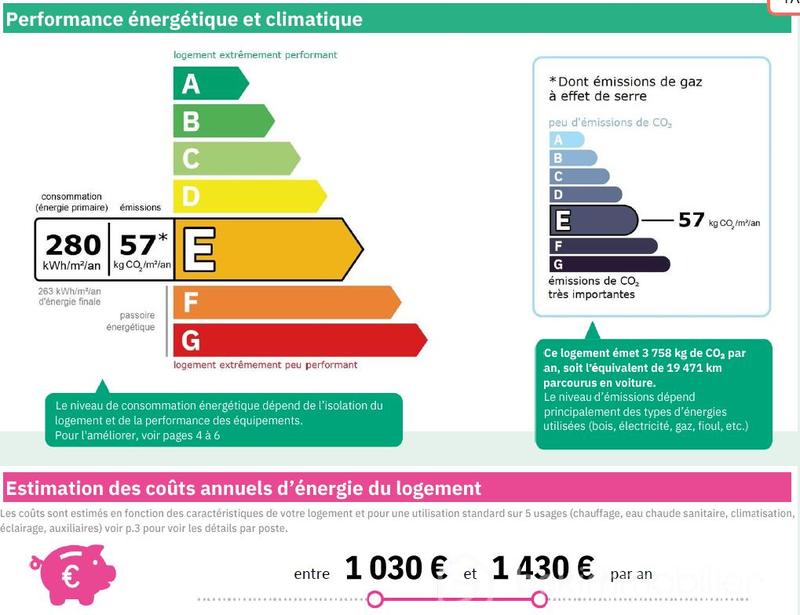 Appartement - 65 m² - 4 pièces