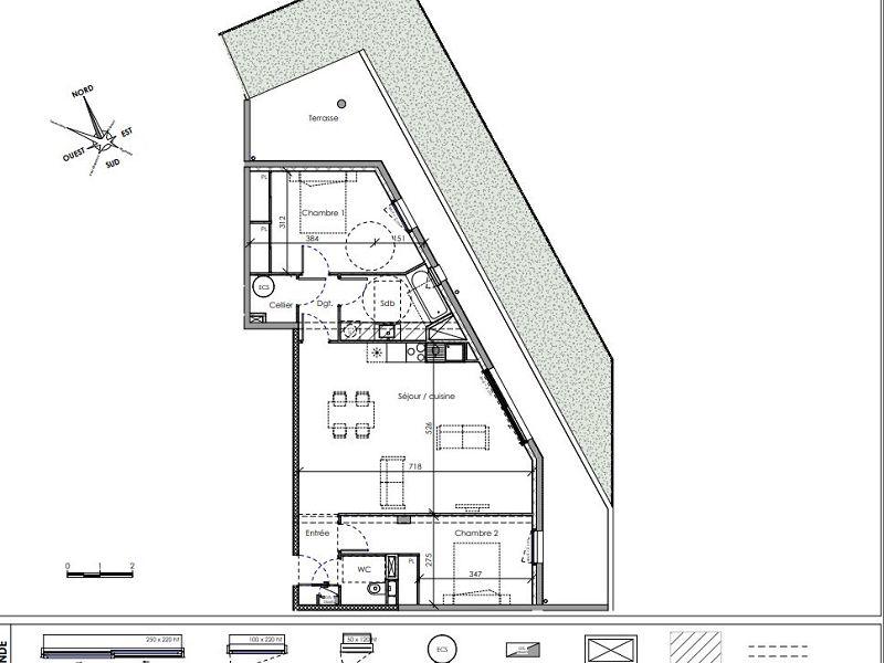 Appartement - 74 m² - 3 pièces