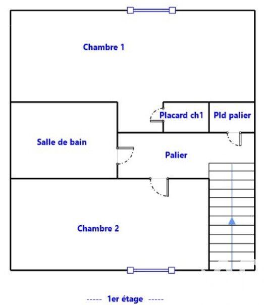 Maison - 44 m² - 3 pièces