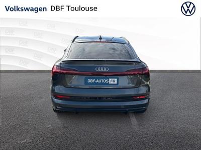 Audi e-tron Sportback 50 quattro 313 ch s line