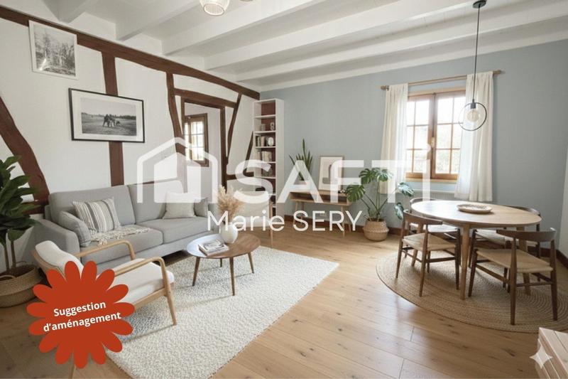 Maison - 60 m² - 3 pièces