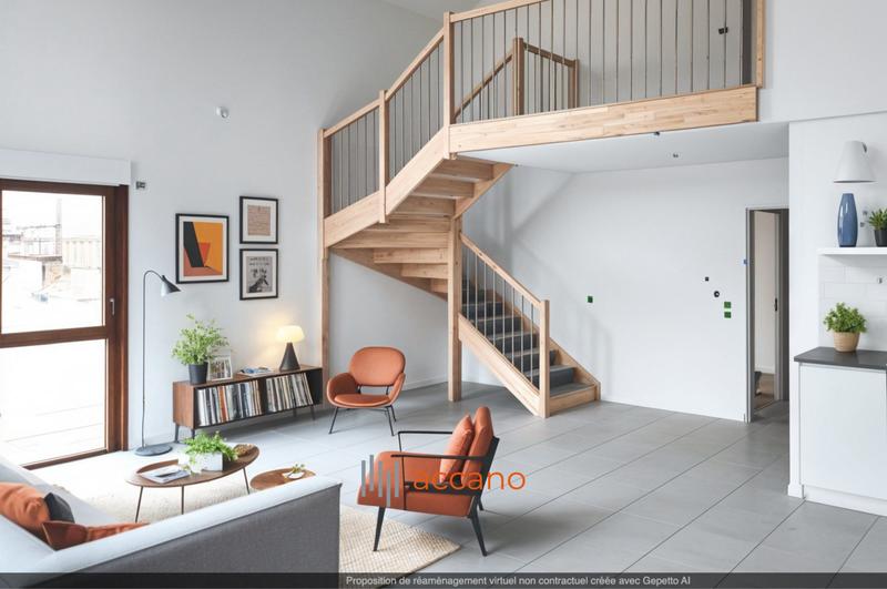 Appartement - 120 m² - 5 pièces