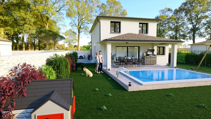 Maison - 92 m² - 4 pièces