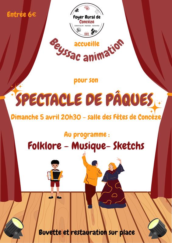Spectacle de Pâques du Foyer Rural