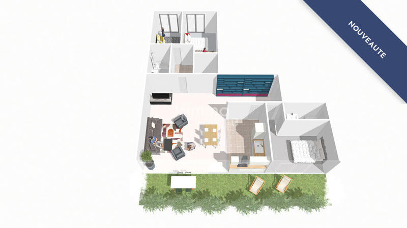 Appartement - 98 m² - 5 pièces