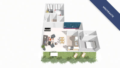 Appartement - 98 m² - 5 pièces