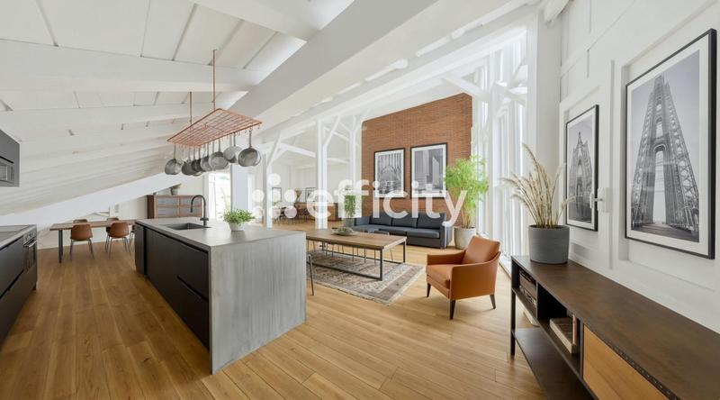 Appartement - 100 m² - 1 pièce